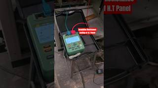 Megger(Insulation Resistance Test)#construction#electrical#electrician#mep#indianengineers#trending