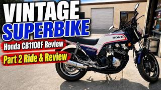 1983 Honda CB1100F Vintage Superbike Part 2 - YouTube