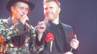 Take That - Mark and Gary's stools - London 06/06/15