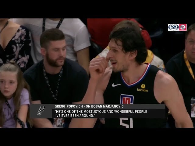 Gregg Popovich told Boban Marjanovic to take the money and run