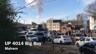 UP 4014 Big Boy at Malvern, AR