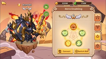 Idle Heroes - Goodbye Sigmund E3 Welcom Asmodel E4 | Kim Cuong