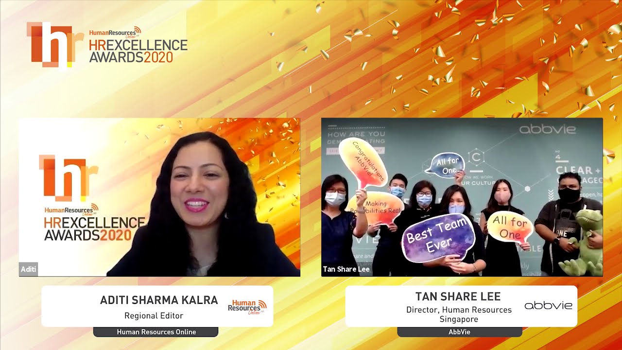 HR Excellence Awards 2020, Singapore Interview with AbbVie YouTube