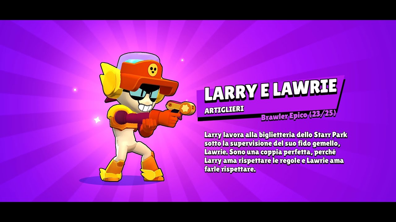 FINALMENTE !!! Sblocco Larry e Lawrie !!! - Brawl Stars - YouTube