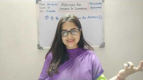 CLASS VI ENGLISH 24-06-2021 by Ms. SHWETA SHUKLA