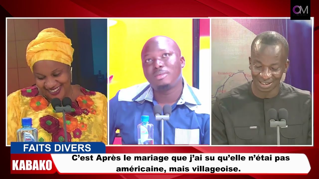 OMLive: # C’est Après le mariage que j’ai su qu’elle n’étai pas américaine, mais villageoise.