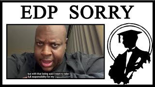 EDP Says Sorry (It's Bad)