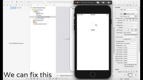 How to resolve "vertical position is ambiguous" warning | 01:58 | SWIFT 5 | No Sound