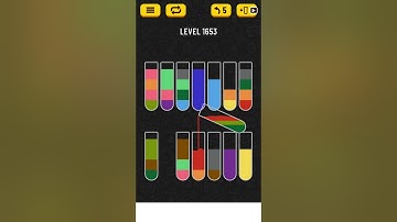 【Water Sort Puzzle】 Level 1653