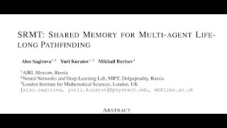 SRMT: Shared Memory for Multi-agent Lifelong Pathfinding Profile