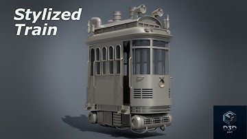 Blender 3D - Stylized Train