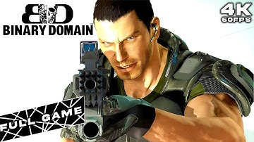 BINARY DOMAIN 2012 PC FULL GAME (4K60FPS)