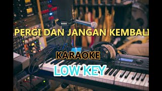 Pergi dan jangan Kembali{Karaoke lower key}