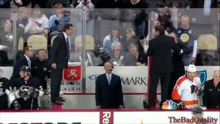 Pens Flyers line brawl 4/1/2012