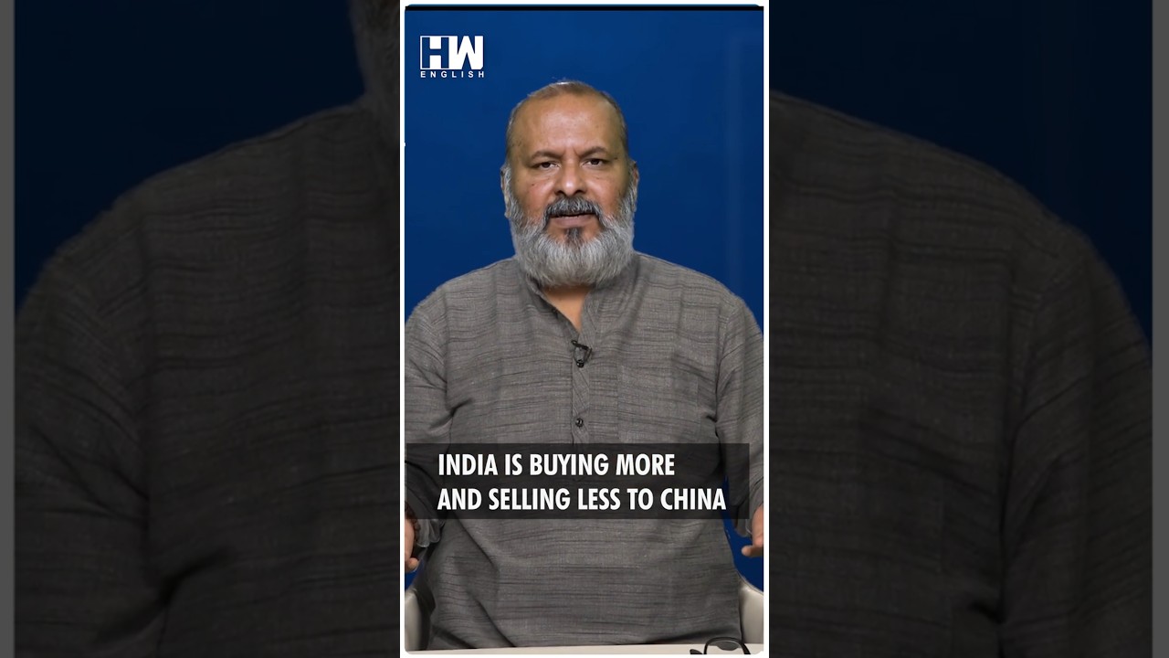 India's trade deficit with China stands at $99.5 billion — we import far more than we export