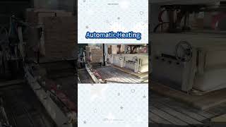 Fully Automatic Board Joining Machine#woodbending#curvedfurniture#woodworking#furniturefactory