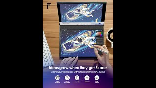 Future Is Here. And It Folds. Futopia Ultimus Apex Twinx 2-In-1 Touchscreen Laptop