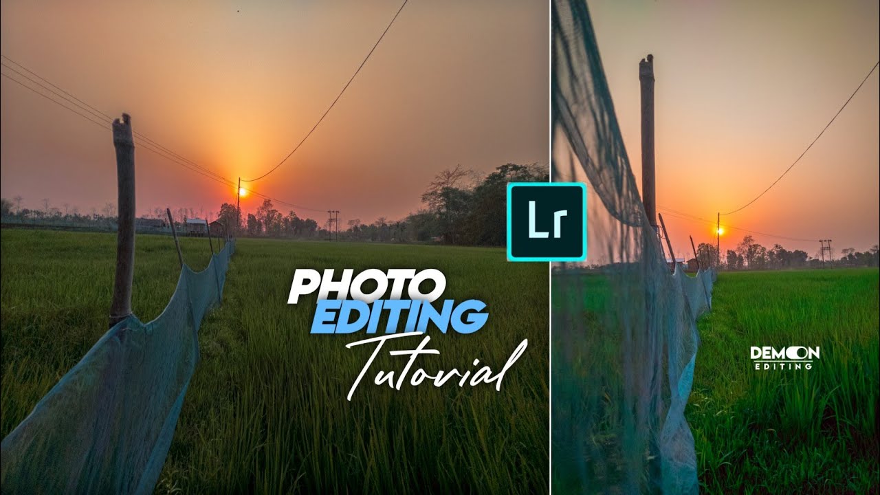 Lightroom Photo Editing Tutorial In Assamese ||