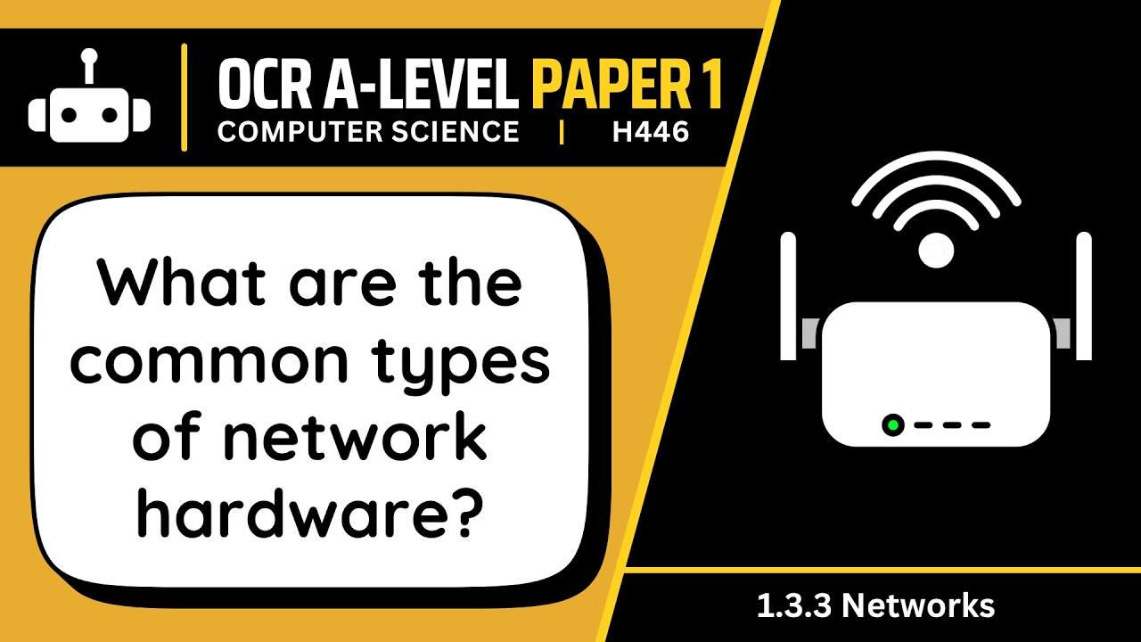 Network Hardware | 3.3d | OCR A-Level Computer Science - YouTube