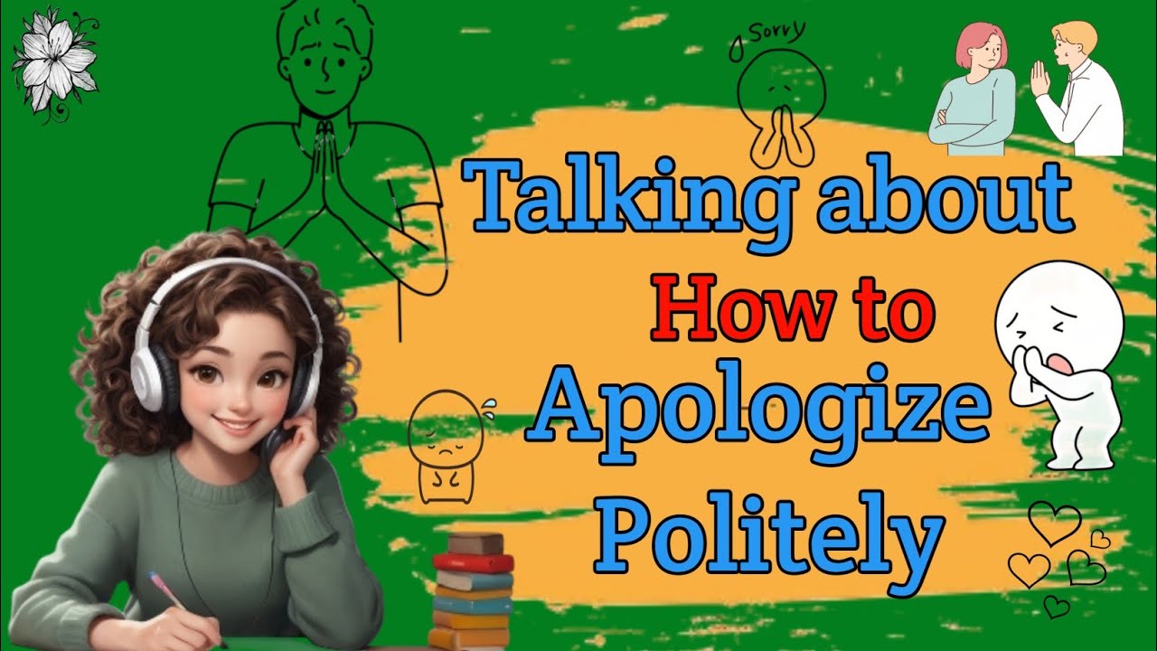 How to Apologize Politely in English  with Emma |English Conversation Practice|simple smartnes