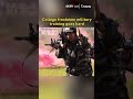 College freshmen military training goes hard