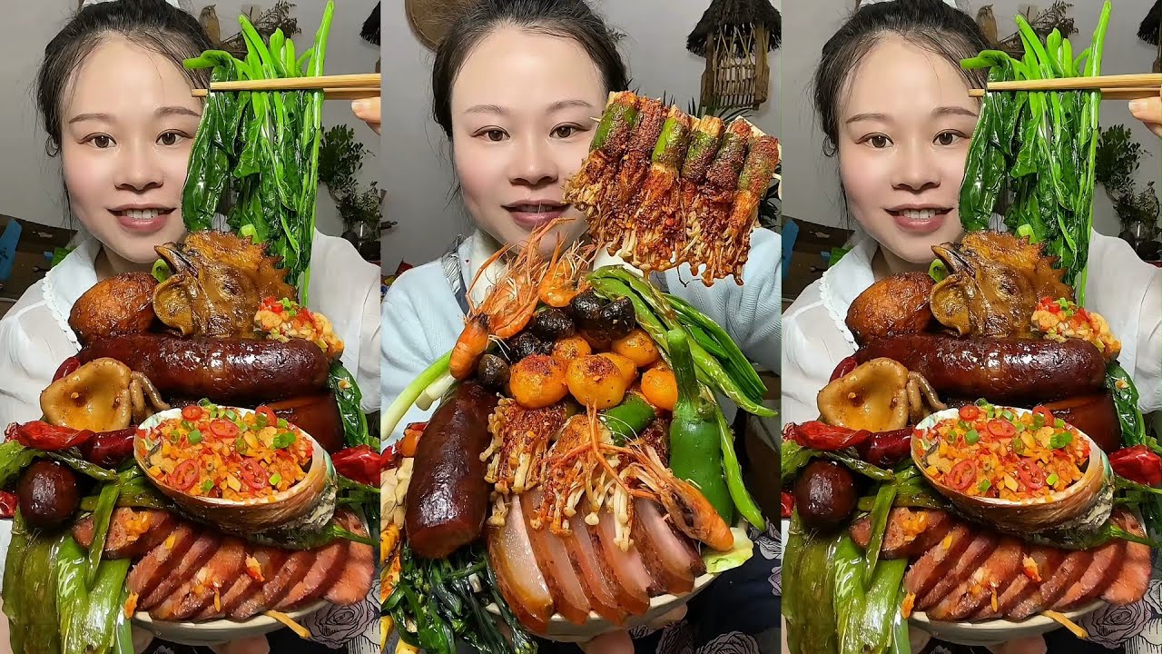 👩‍🍳🔥 Yummy Homemade Dishes – Hot and Ready! Enjoy Meat, Fish & Fresh Boiled Greens!🥩 🌶️