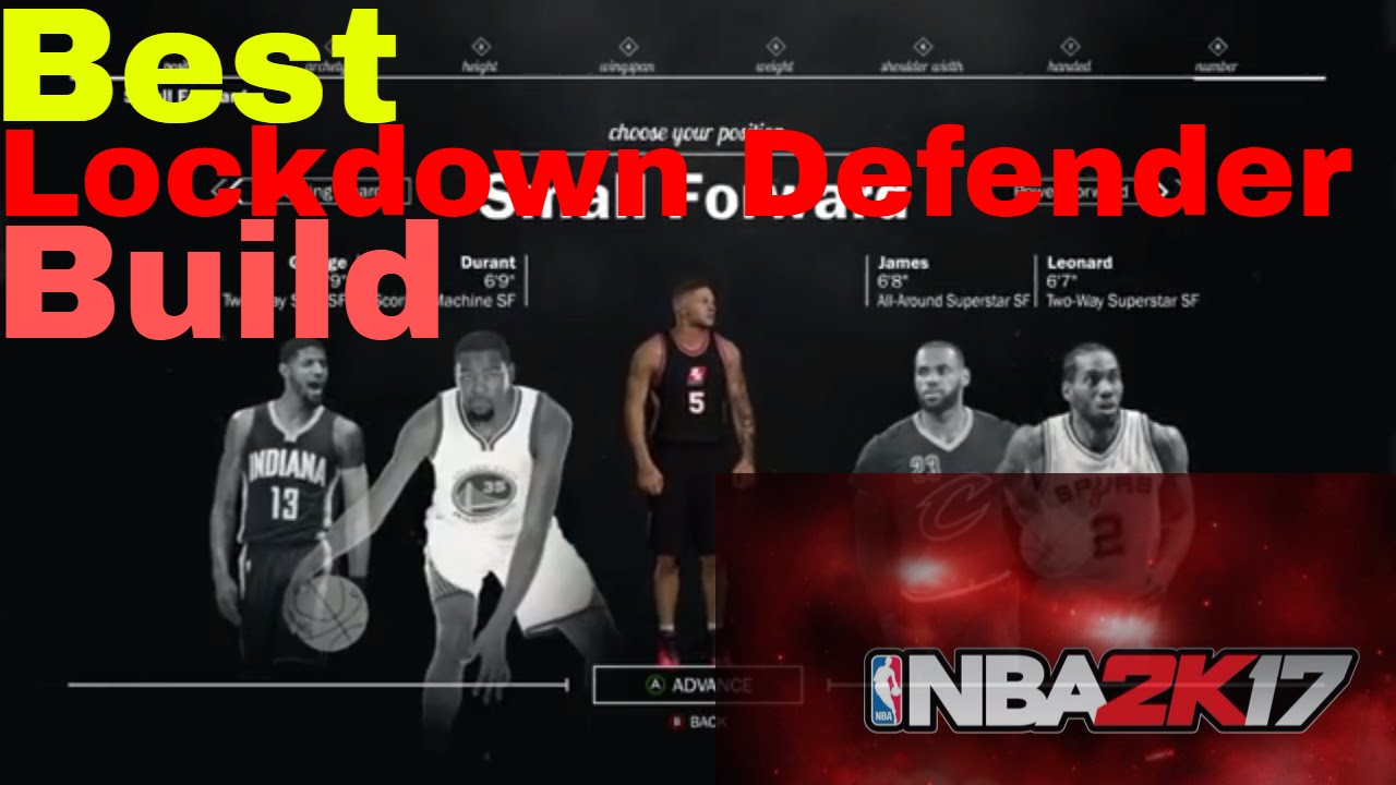 Best Lockdown Defender Build l NBA 2K17 YouTube