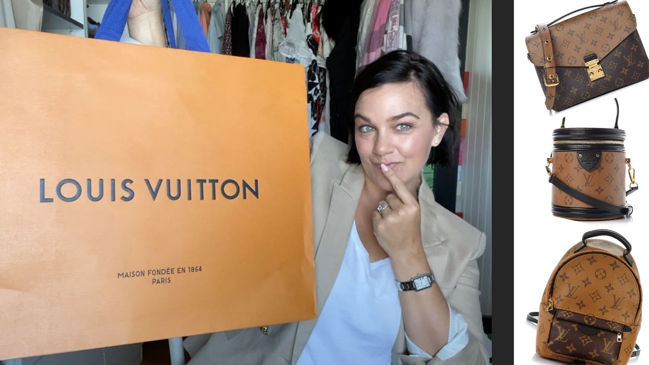 Revealing my first piece of Louis Vuitton Reverse Monogram - YouTube