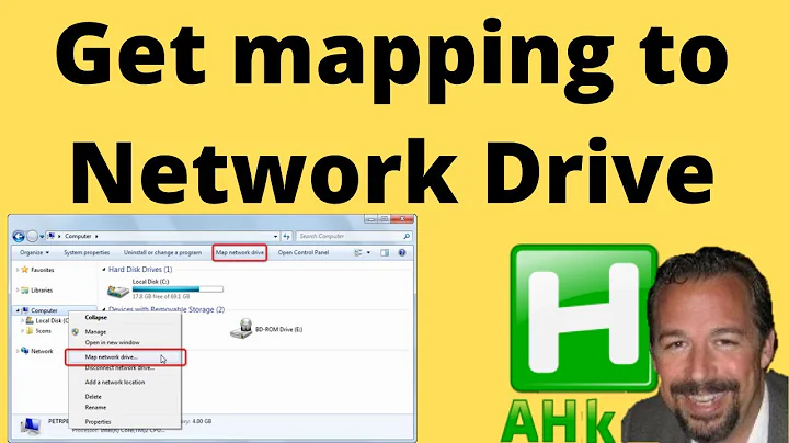 get mapping to network drive on windows 10 (great script)