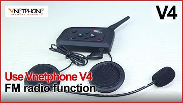 VNETPHONE V4 | Use V4 FM radio function