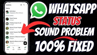 How To Fix WhatsApp Status Sound Problem on iPhone | WhatsApp Status No Sound Fix