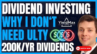 Why I Want Less ULTY Than Other Yieldmax Funds (High Yield Dividend ETF) #FIRE