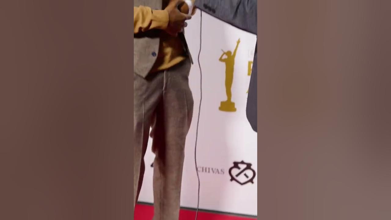 Specs was styled by his 6 year old daughter for an award show #