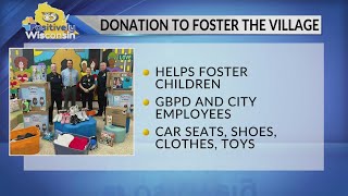 Positively Wisconsin: Green Bay PD donates to Foster The Village