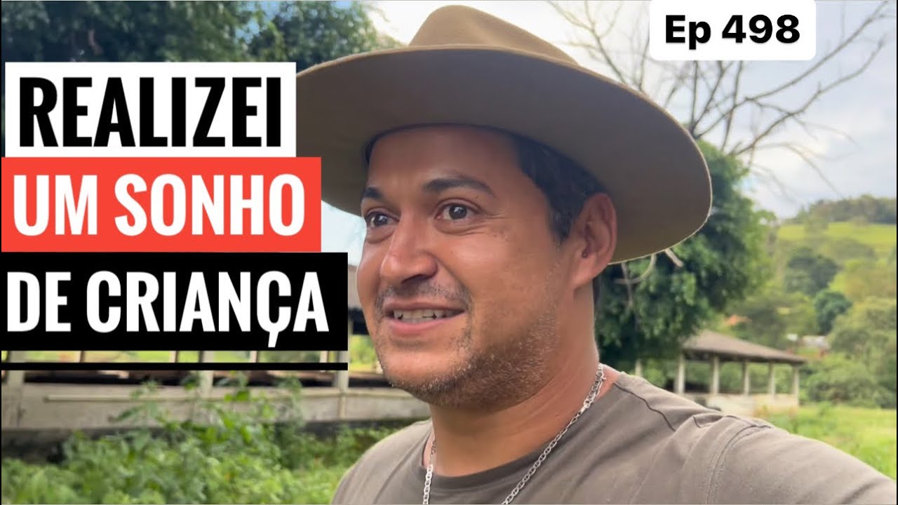 FUI CONHECER UM SITIO em MINAS GERAIS. ESSE LUGAR FOI FEITO PRA MIM.