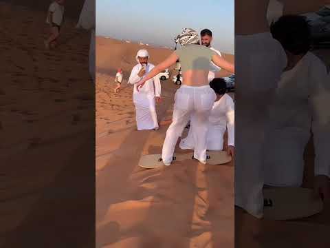 yama yama yama the Russian girl in sudia arabia desert 😯
