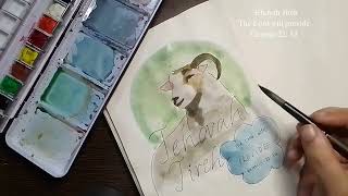 Selah Pages | Genesis 22:14| Scripture journaling| Simple & Relaxing Art