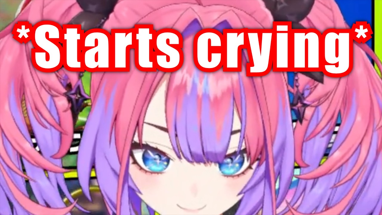 Vivi Crying After Losing Pekora's Hololive Mario Tennis Tournament【Hololive】