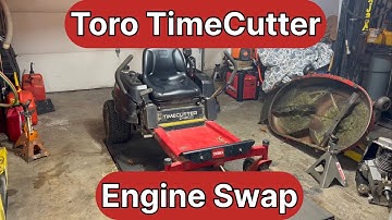 Replacing an Engine on Zero Turn Mower (Toro, Exmark)