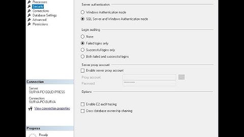How to Enable SQL Server Authentication in SQL Server 2019