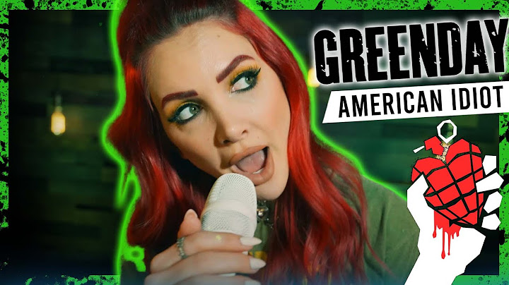 American Idiot Cover version - Cover performance video thumbnail