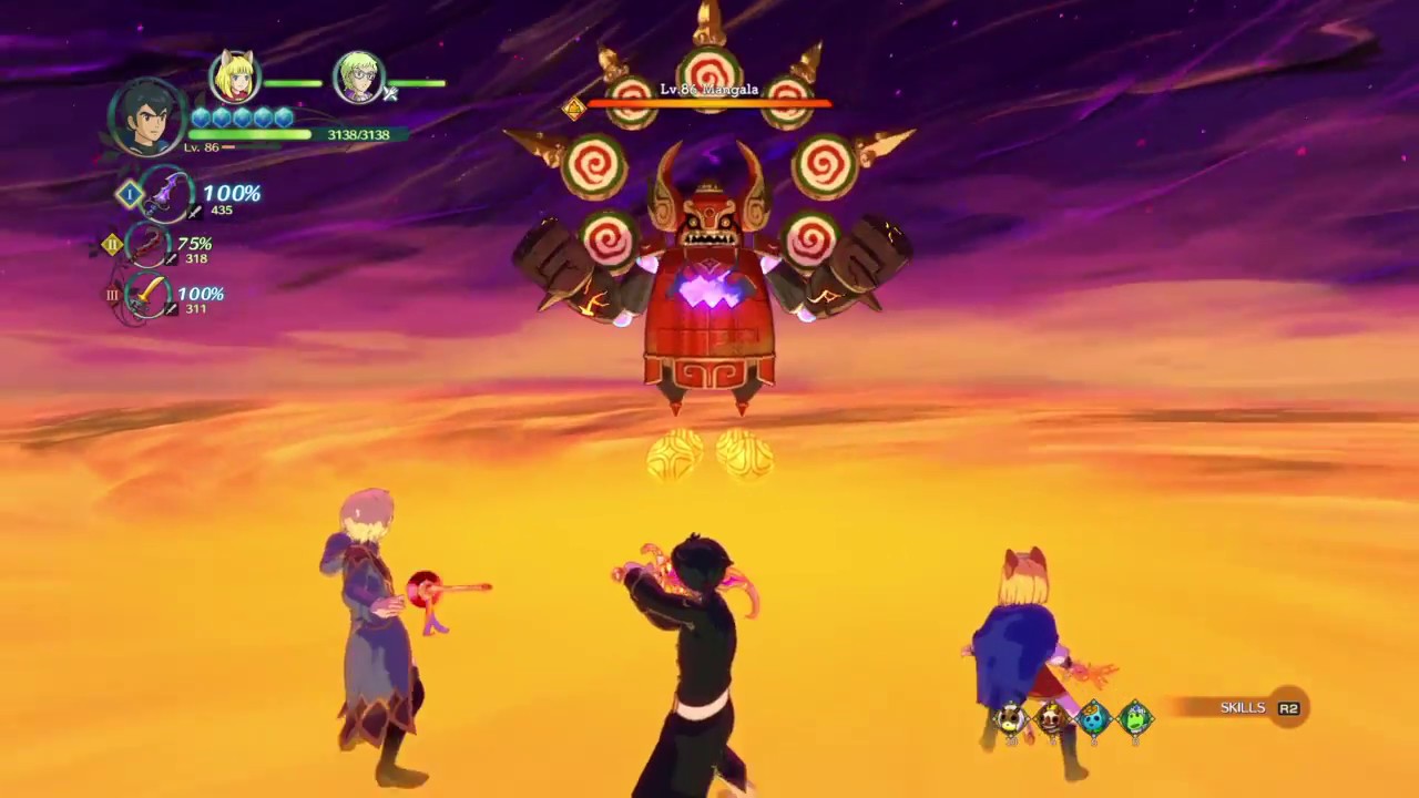 Ni no Kuni II How to beat Tainted Monster Mangala YouTube