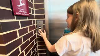 1990s Dover hydraulic elevator | Racine Public Library