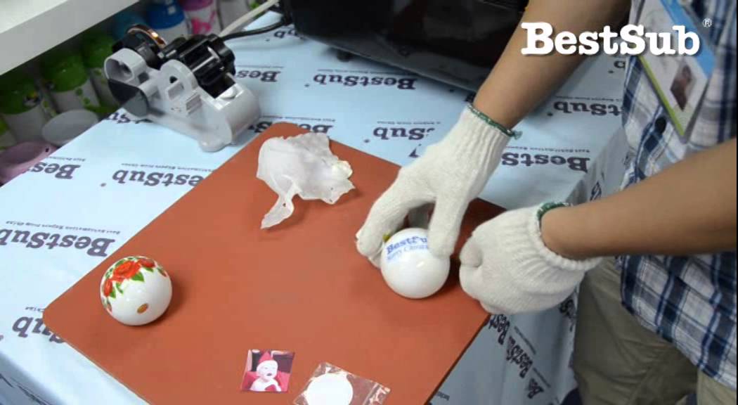 How to make sublimation ornaments with BestSub Europe YouTube