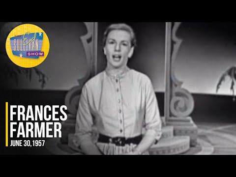 Frances Farmer "Aura Lee" on The Ed Sullivan Show