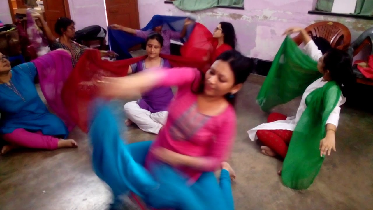 Scarf dance performed at Turning Point Kolkata, India YouTube