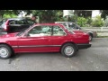 1987 honda prelude startup and full vehicle tour