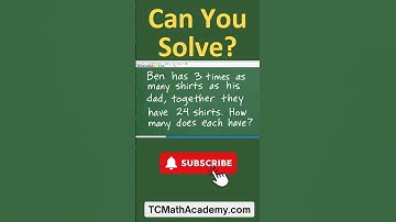 Simple Algebra Word Problem