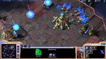 Starcraft 2- [FPVOD] #2 - PvZ - Zergling Rush Stopped