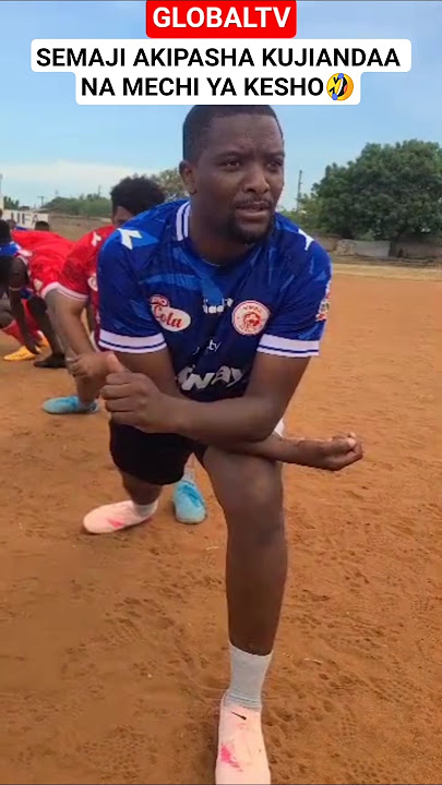 SEMAJI AKIPASHA KUJIANDAA NA MECHI YA KESHO🤣 #globaltv #breaking #simba #yanga